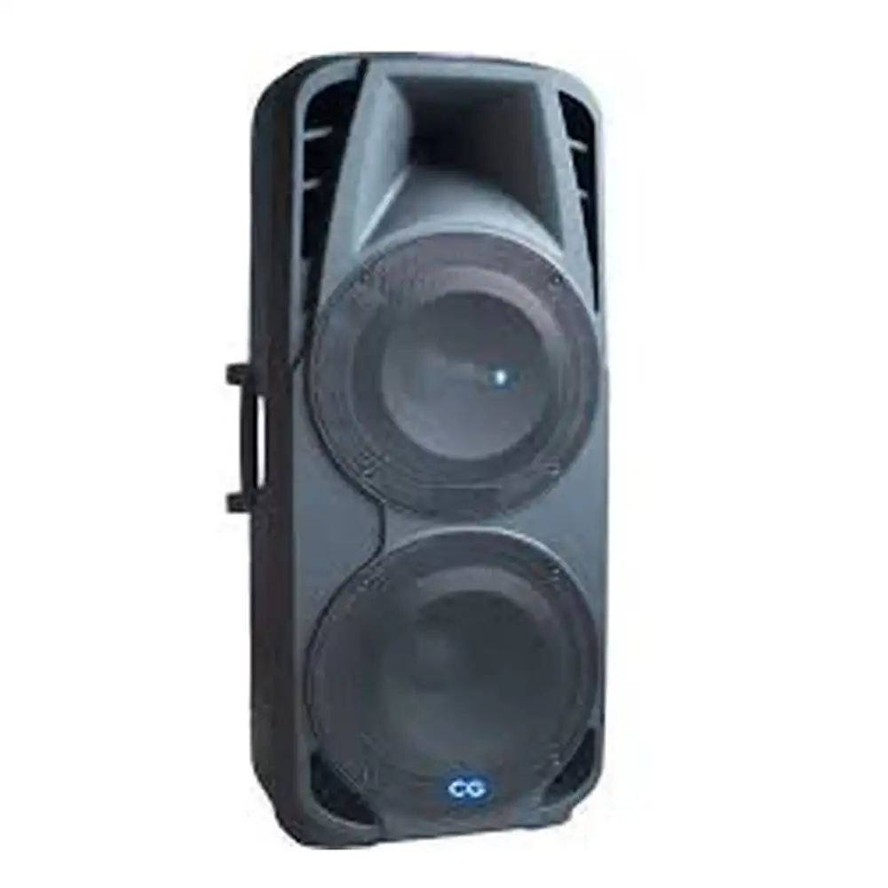 CG 12 Inch Trolley Speaker model CGTS12B01D front view - GharOne Nepal