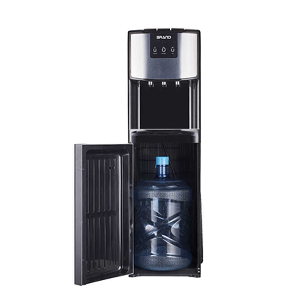 CG 5 Liter Bottom Loading Hot, Cold & Normal Water Dispenser model CGWDBLEC front view - GharOne Nepal