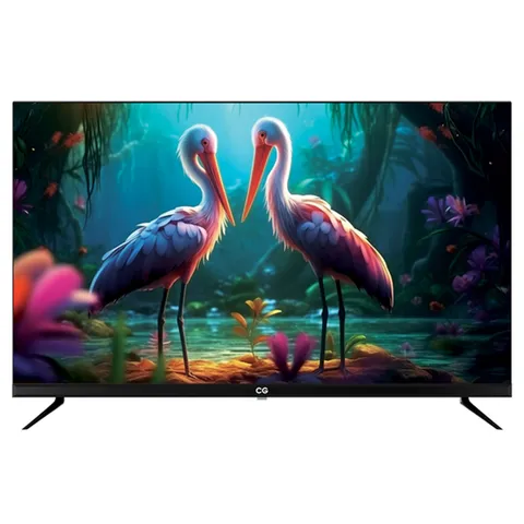 CG 43 Inch 2K Full HD Google TV | HDR10, Dolby Audio, Voice Control, Chromecast Built-in & Bezel-Less Design (43GTVFH) model 43GTVFH front view - GharOne Nepal