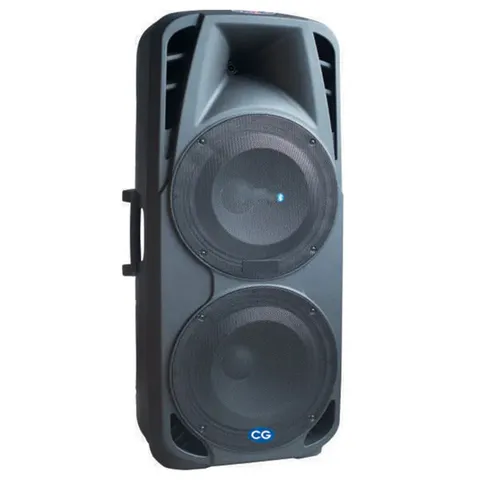 CG 12 Inch Trolley Speaker (CGTS12B01D) model CGTS12B01D front view - GharOne Nepal